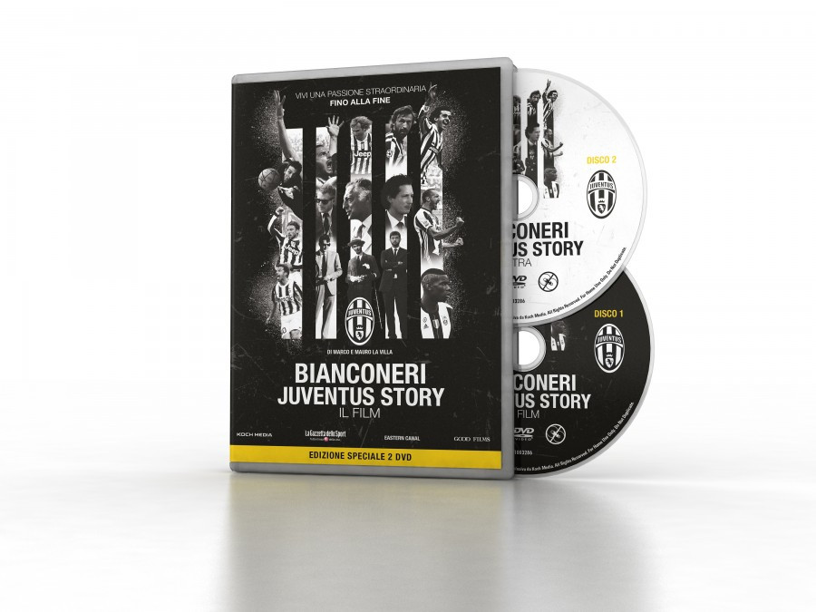 Con La Gazzetta dello Sport in edicola  il film ufficiale “Bianconeri Juventus Story”