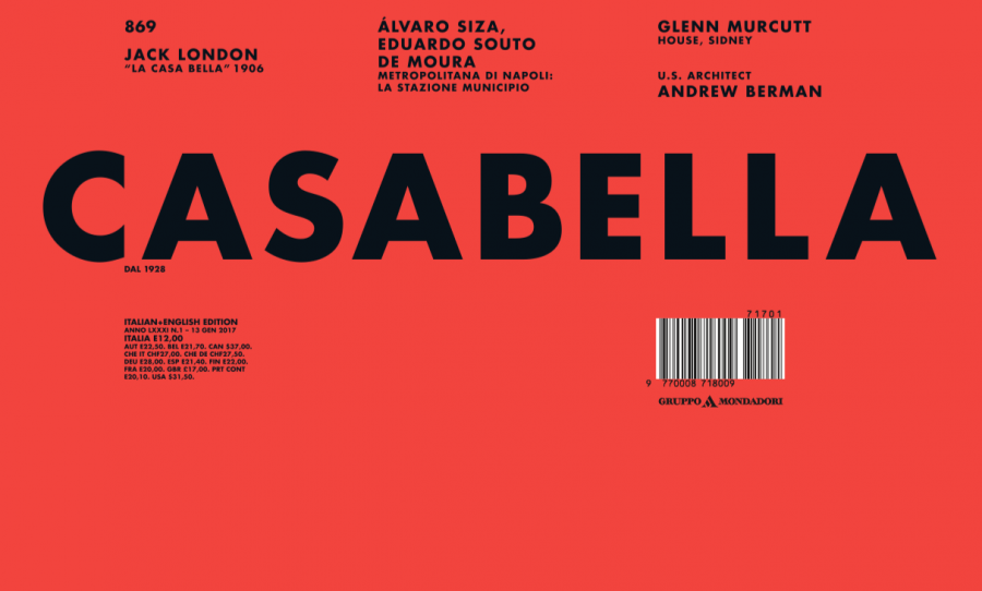 Casabella: restyling in edicola tra tradizione e novità, come il formato 28x31. Tiratura: 45mila copie