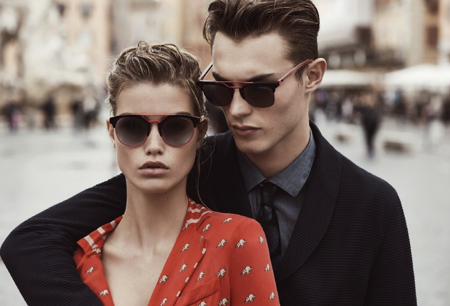 Roma fa da sfondo alla nuova campagna firmata Emporio Armani