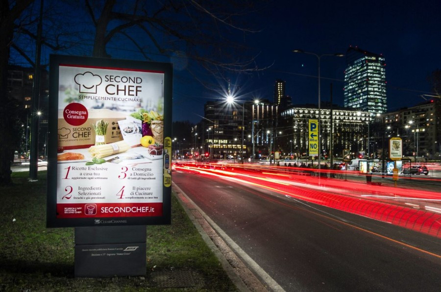 Il sito gourmand di SecondChef sceglie Clear Channel, scatta una campagna “engaging”