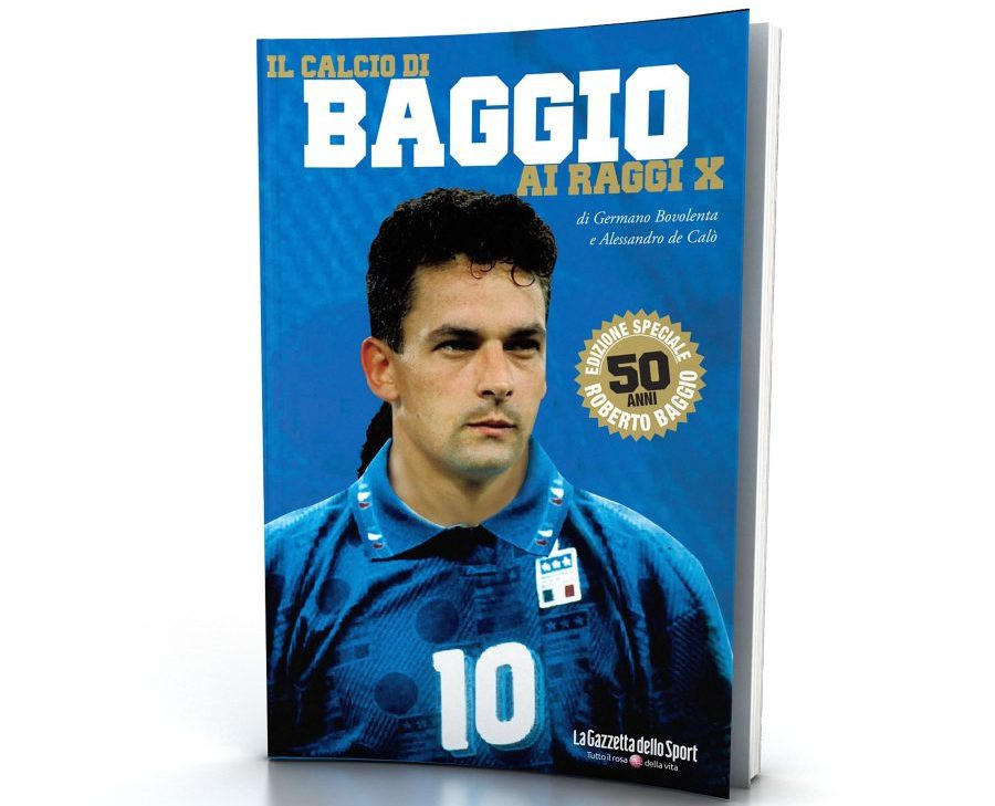 Roberto Baggio compie 50 anni. E la Gazzetta dello Sport decide di dedicare un libro al Divin Codino