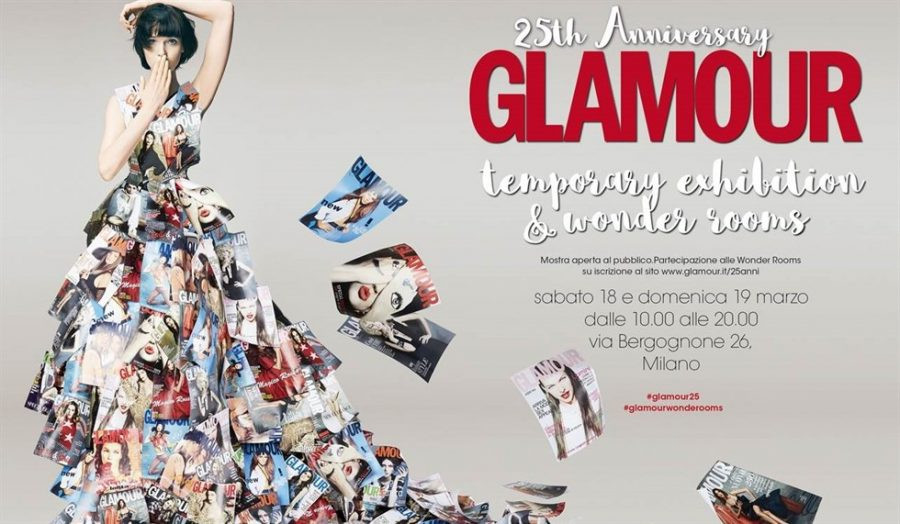 Glamour festeggia i 25 anni con iniziative speciali; a +10% la raccolta adv del numero di marzo