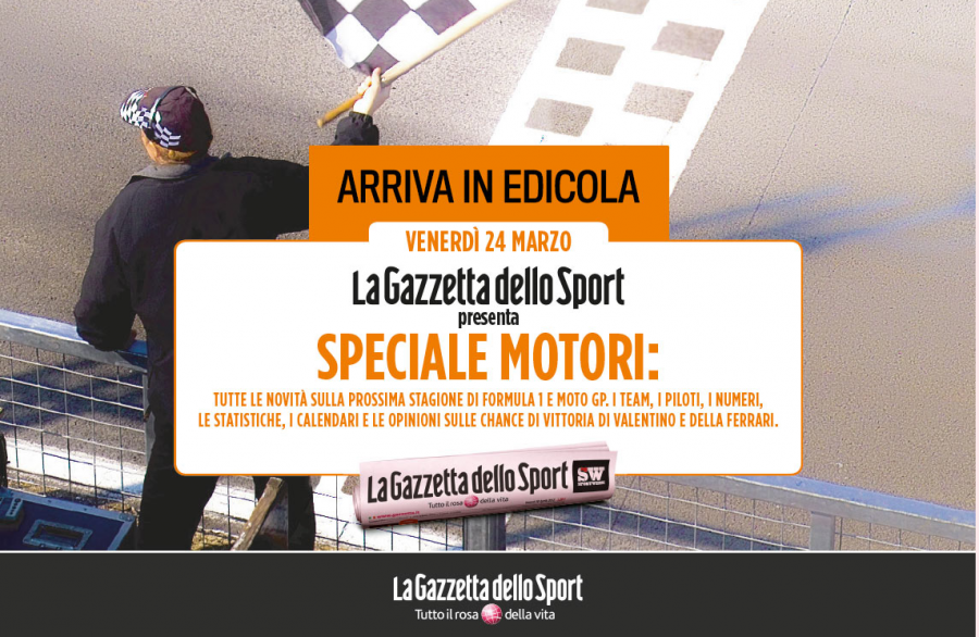 La Gazzetta dello Sport presenta domani lo “Speciale Motori” e lancia la campagna di Zampediverse per il Giro d’Italia n.100