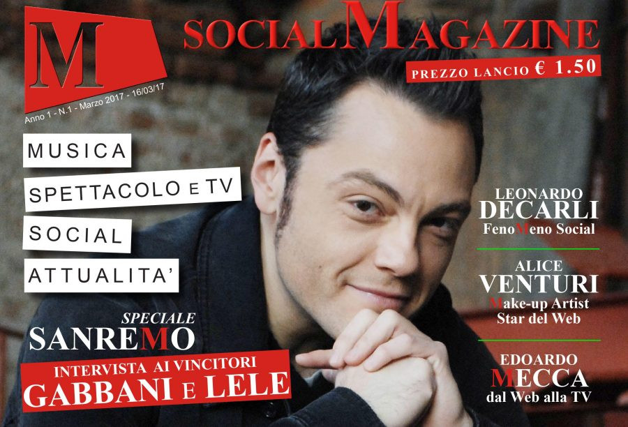 Nasce M Social Magazine, il nuovo mensile dedicato a musica, spettacolo, social e attualità di AB Media