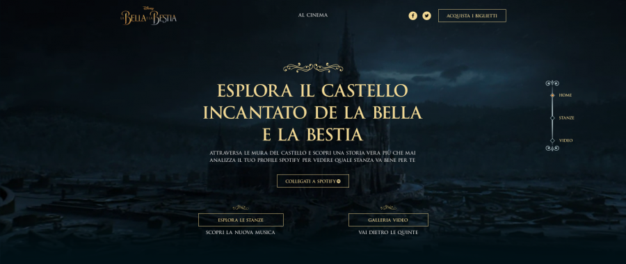 Disney promuove La Bella  e la Bestia con un’operazione su Spotify