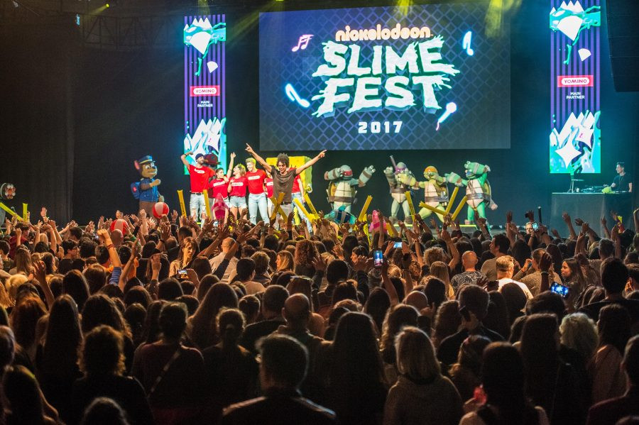 Grande successo per  la seconda edizione italiana dello SlimeFest di Nickelodeon