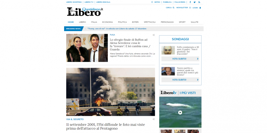 Liberoquotidiano.it cambia veste e rinnova la sua presenza sui canali online
