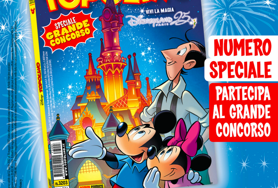 Topolino celebra il 25° Anniversario di Disneyland Paris