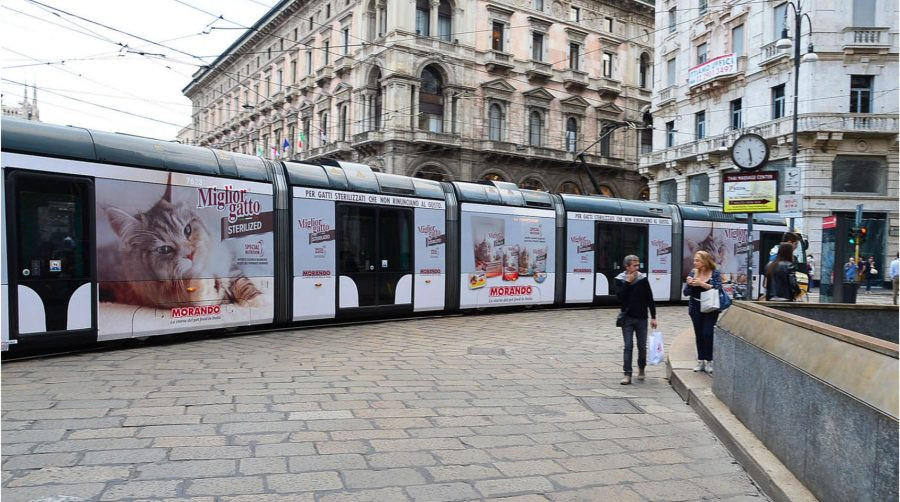 Morando lancia una nuova campagna outdoor in quattro importanti città italiane