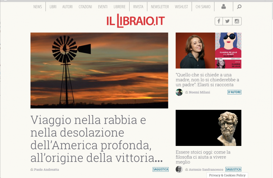 Libraio.it presenta la prima newsletter  “su misura” per i lettori