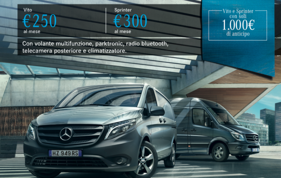 DLV BBDO porta on air la rinnovata offerta messa a punto da Vans Mercedes-Benz