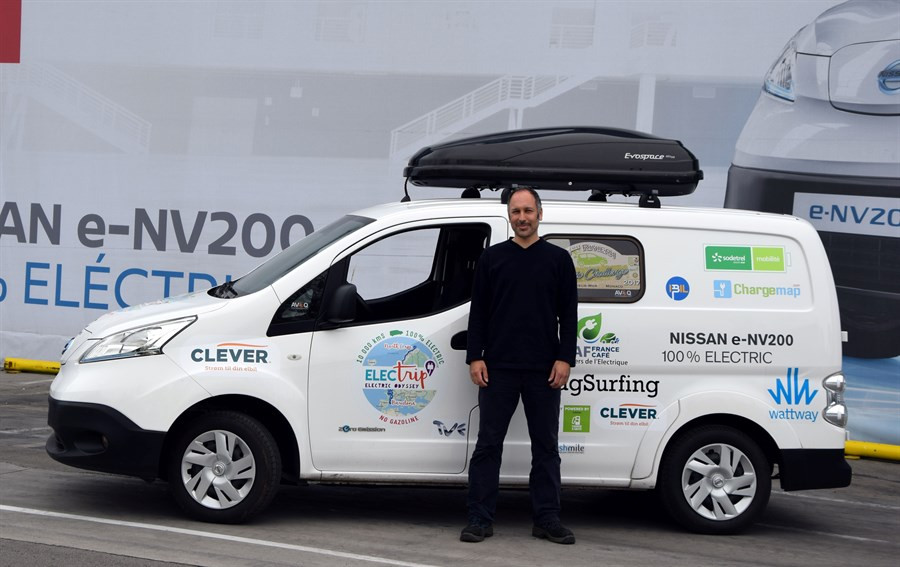 Nissan e-NV200 è protagonista di un tour elettrico per l’Europa