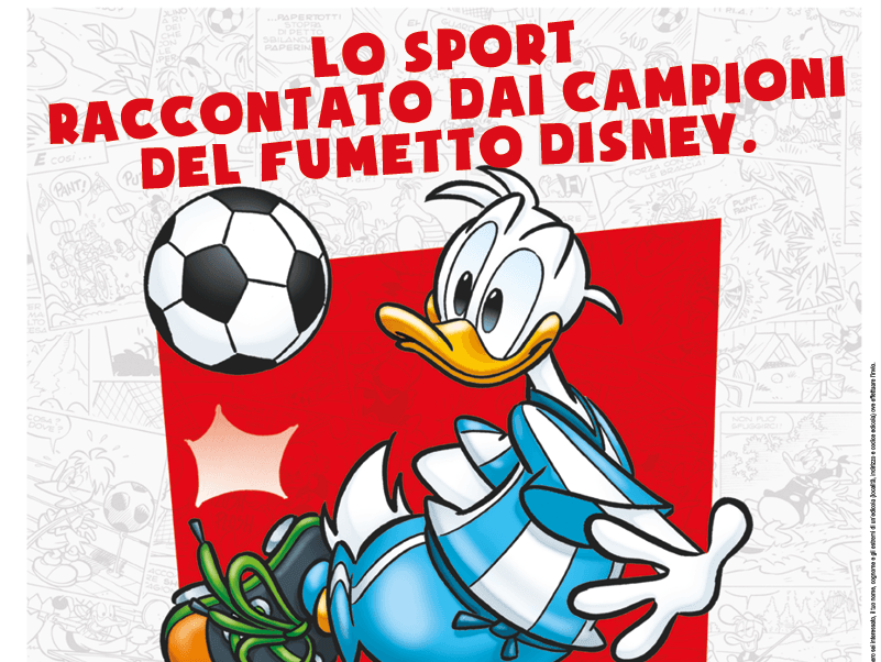 Corriere dello Sport – Stadio e Tuttosport in edicola oggi con “Paper Sport”, tutte le migliori storie sportive a fumetti targate Disney