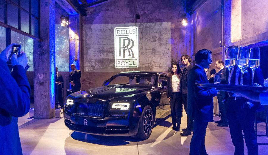 Egg Events presenta il lusso Rolls-Royce con un evento tutto in bianco e nero
