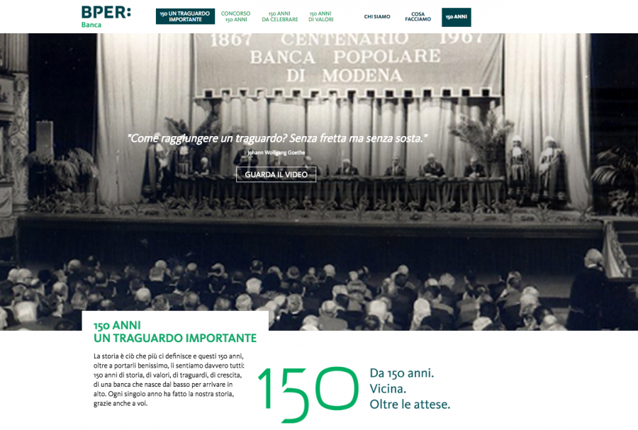 BPER Banca: celebra i suoi 150 anni con 3 giorni di eventi, torna in tv con Ogilvy e Omni@ e conferma il budget di 4,5 milioni