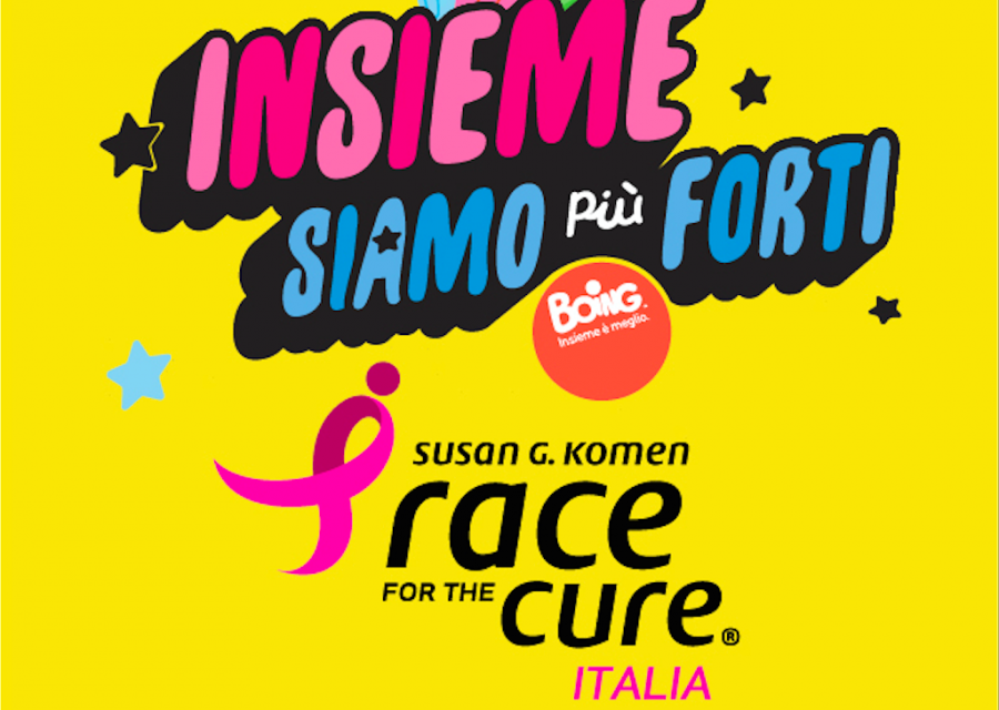 Cartoonito e Boing ancora partner kids della corsa “Race for the Cure”