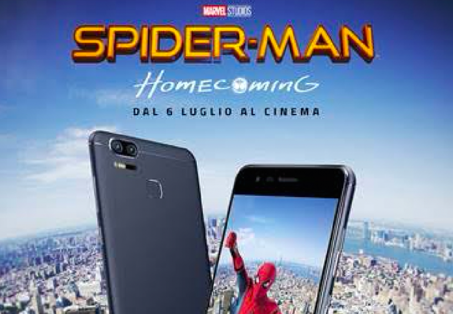 Hdrà regala a Spider-Man il nuovo Asus Zenfone Zoom S per farsi i selfie