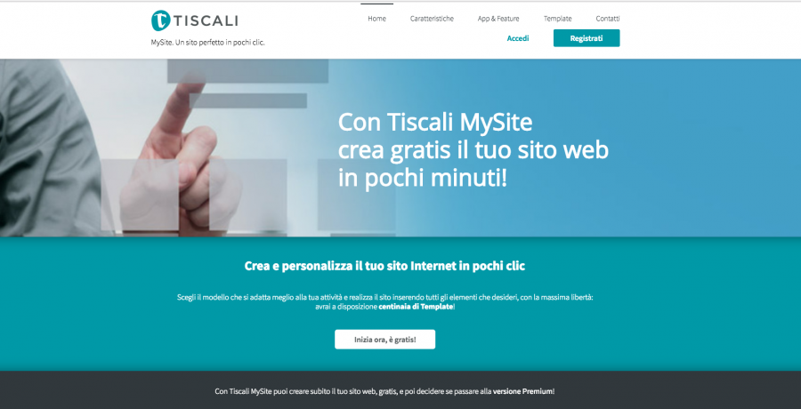 Tiscali presenta lo strumento MySite in partnership con Flazio