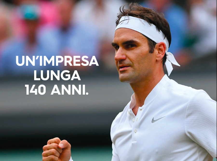 Barilla celebra la vittoria di Federer  a Wimbledon con Cernuto Pizzigoni & Partners