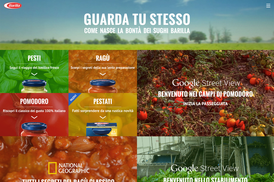 Vml di Y&R firma il restyling del sito di Barilla Guardatustesso.it