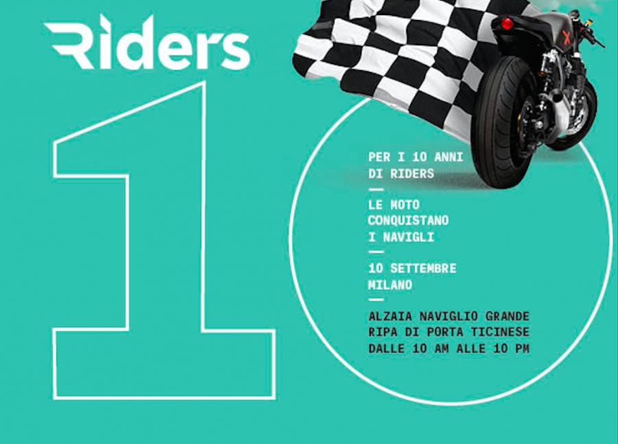 Ieri a Milano la grande festa per i dieci anni di Riders Magazine