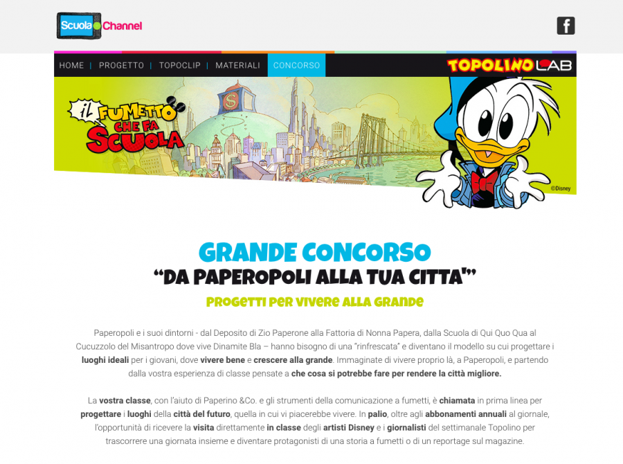 Topolino promuove “Il fumetto a scuola”, in collaborazione con Doxa Kids e Scuola Channel