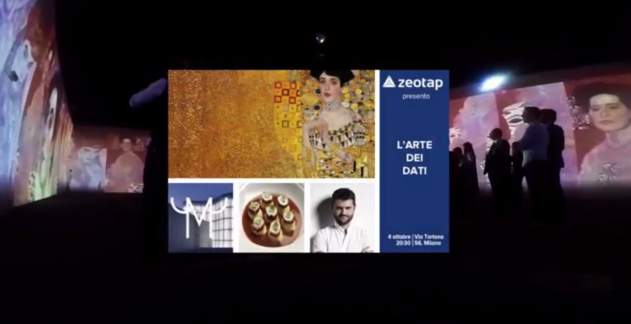 Zeotap fa incontrare i dati  con l’arte della Klimt experience