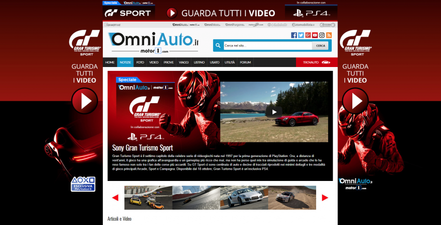 Gran Turismo Sport vive nella drag race di Omniauto.it