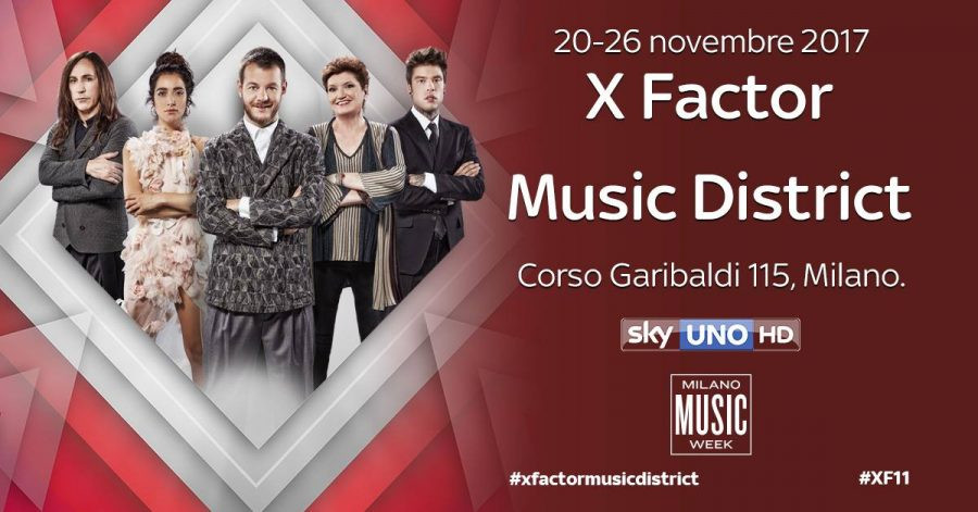 Integer con Sky a Milano per X Factor Music District