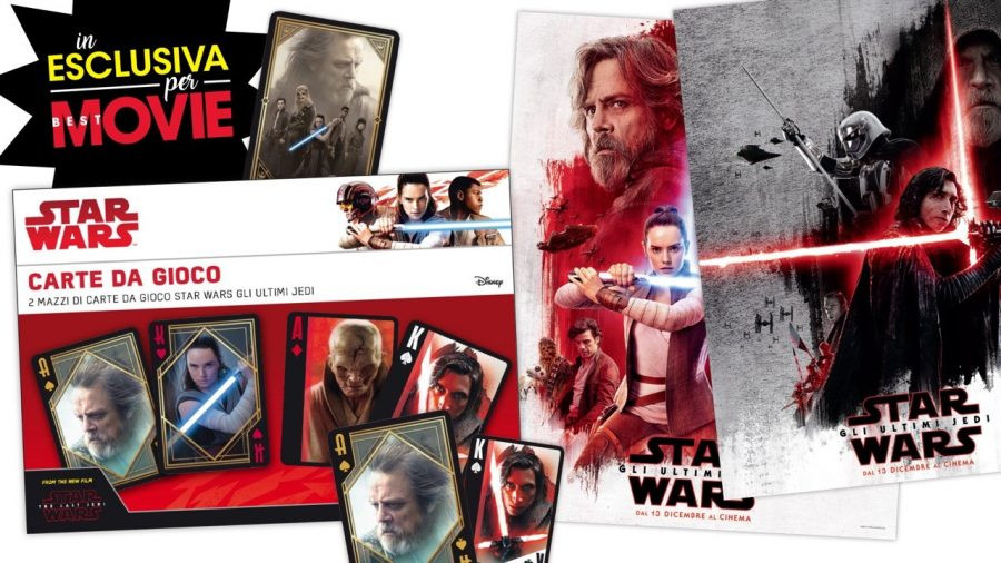 Best Movie Collection: in edicola le carte e i poster del film “Star Wars - Gli Ultimi Jedi”