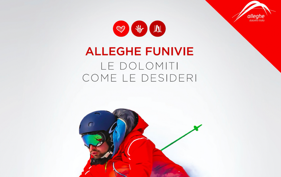 Alleghe Funivie punta in alto con la regia di Mapo Studio