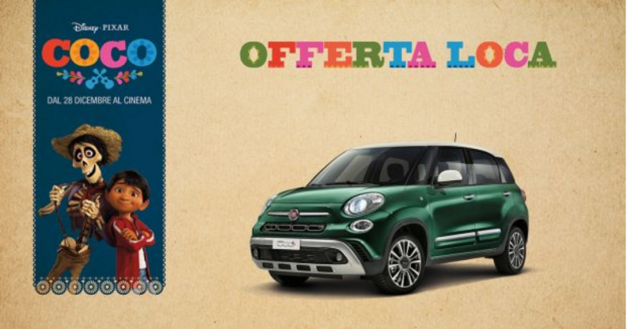 Fiat lancia “un’offerta loca” con Leo Burnett  in occasione del nuovo film di Natale Disney-Pixar