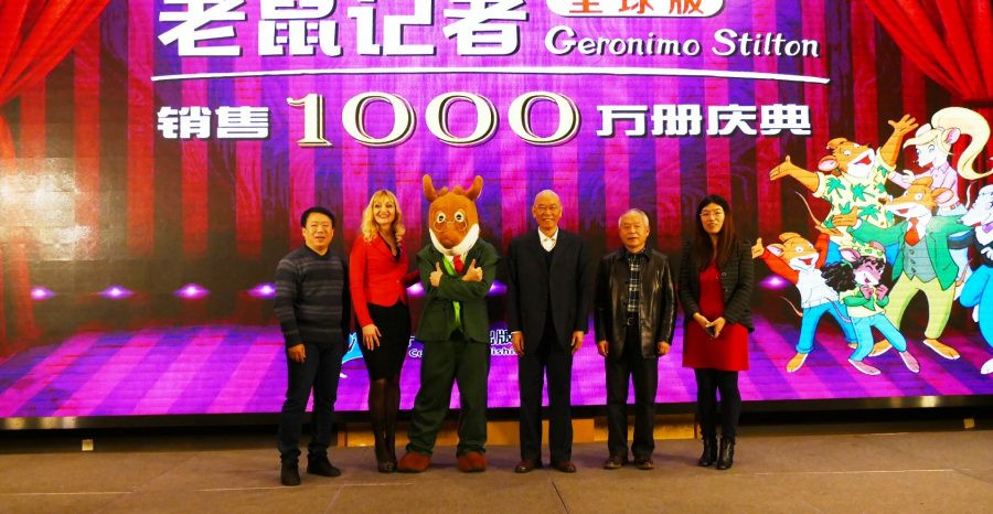 Geronimo Stilton raggiunge 10 milioni di copie in Cina; presto anche la serie televisiva