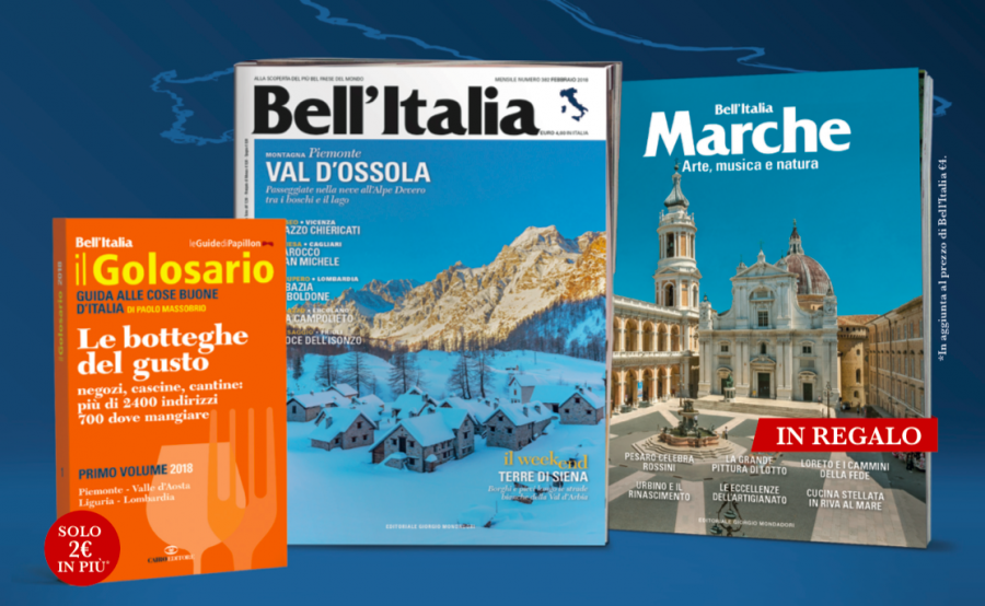 90.000 copie di tiratura per il numero di Bell’Italia con il primo volume de ilGolosario