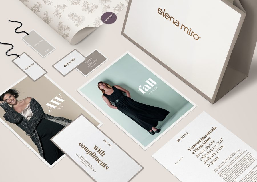 FutureBrand firma la nuova identità di marca  di Elena Mirò che punta sui valori unici del marchio