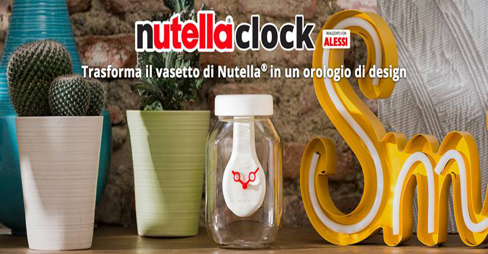 Nutella sceglie Bitmama per la sua nuova campagna digitale di Clock