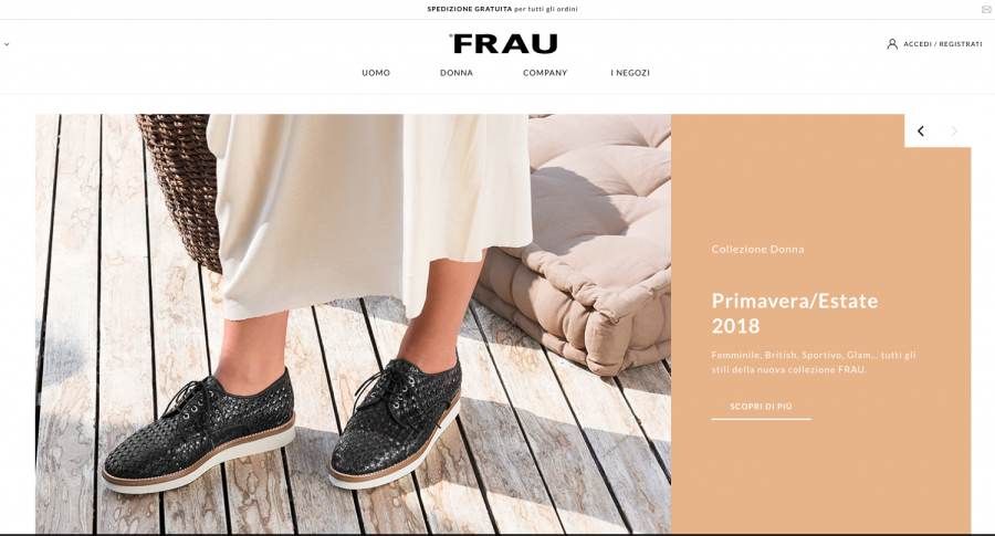 Frau rilancia in chiave internazionale con il nuovo sito internet firmato FiloBlu