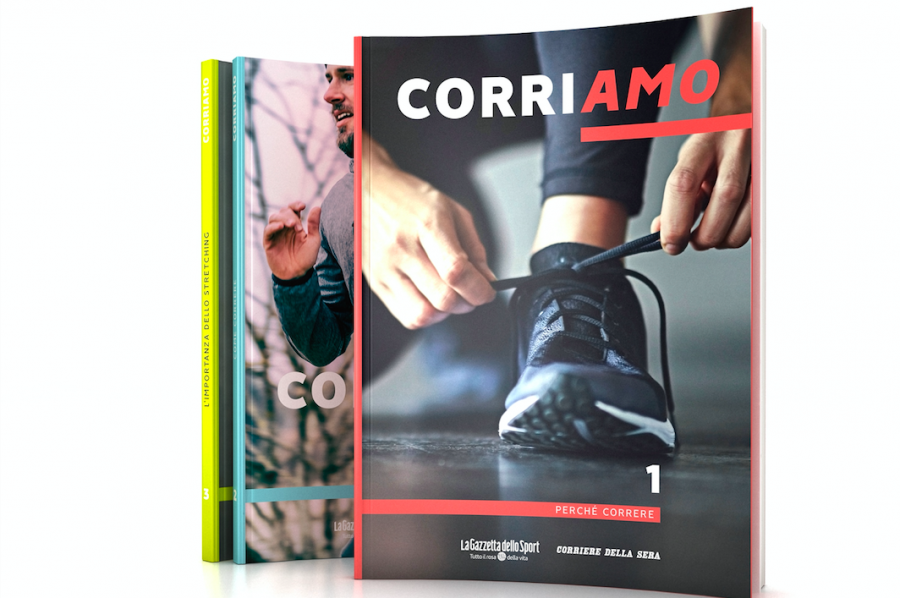 Dopo il successo ottenuto nella prima edizione torna dal 7 aprile la collana “Corriamo”, con Corriere della Sera e La Gazzetta dello Sport