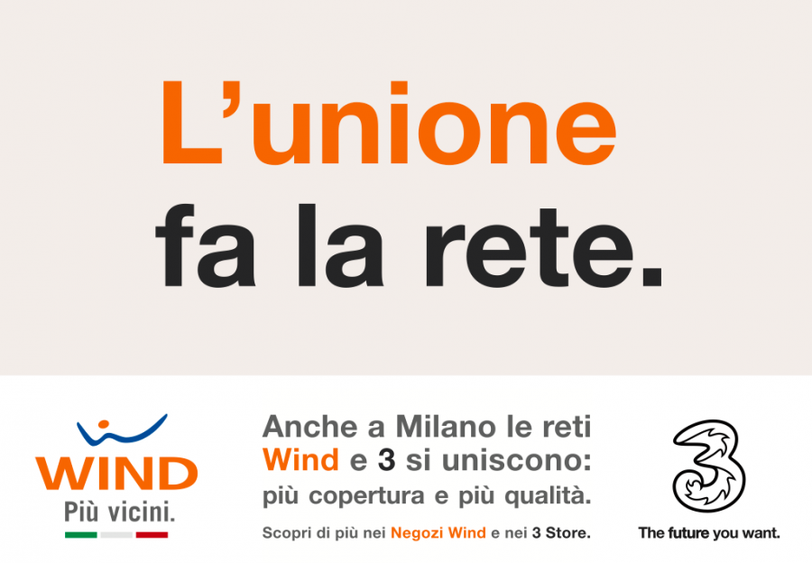 Wind Tre: completata l’integrazione della nuova rete a Milano
