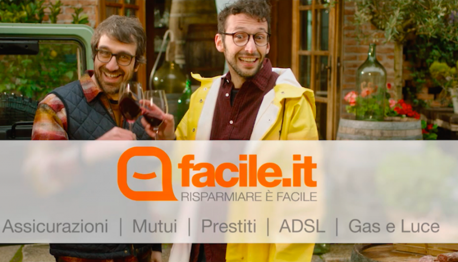 Nadler Larimer & Martinelli firma il nuovo spot televisivo di Facile.it