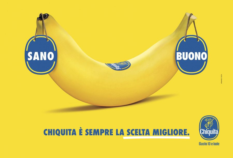 Chiquita torna in comunicazione con  una campagna multicanale di Armando Testa