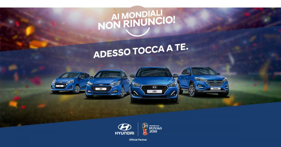 Hyundai presenta  “Ai Mondiali Non Rinuncio”