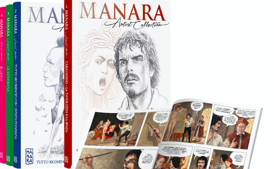 Manara Artist Collection, da oggi con Il Corriere della Sera e La Gazzetta dello Sport
