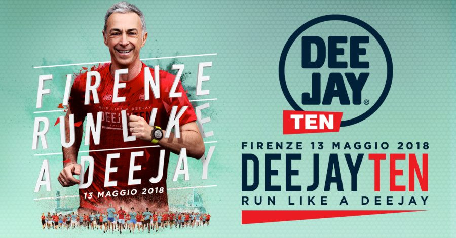 Domenica 13 maggio la Deejay Ten torna a Firenze