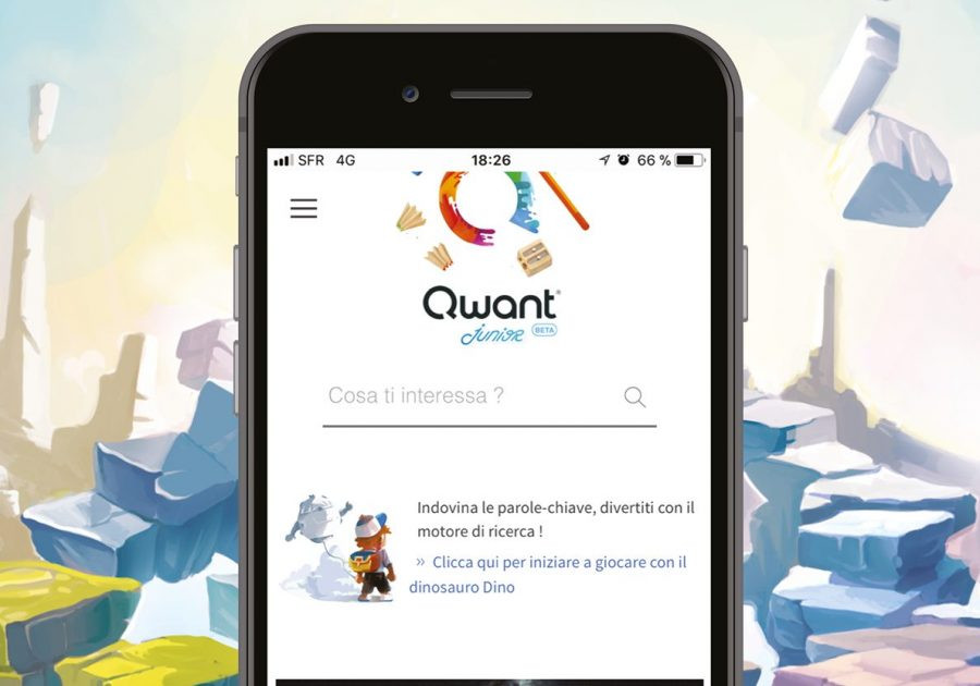 L’applicazione Qwant Junior è ora disponibile sui dispositivi iOS e Android