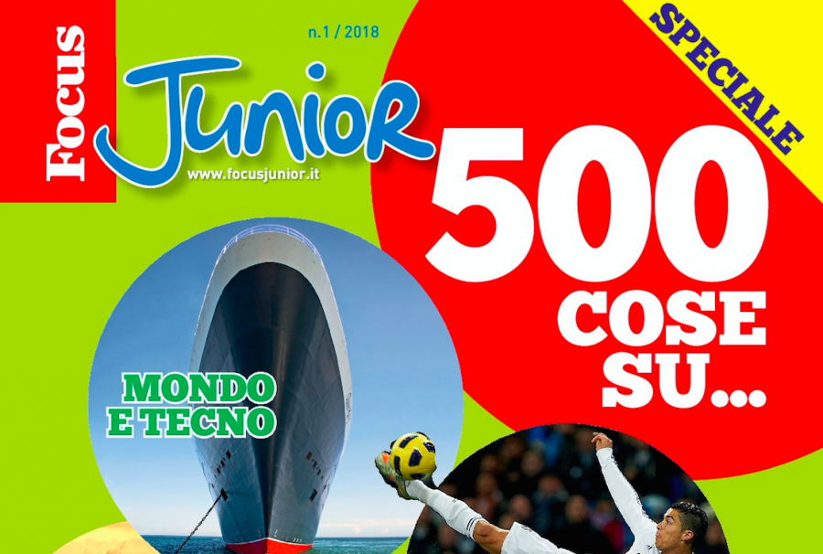 Focus Junior lancia il numero speciale “500 cose su…”