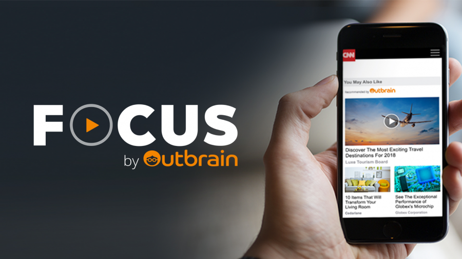 Outbrain lancia il formato Focus, una nuova soluzione video click to watch