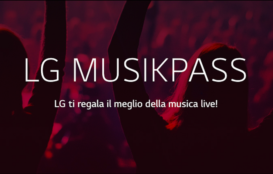 La collaborazione tra Areaconcerti e il marchio LG si rinnova per il secondo anno consecutivo, con l’iniziativa “LG MusikPass”