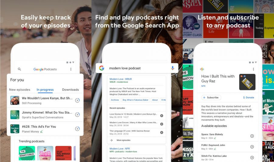 Al debutto sul mercato Google Podcasts. E Big G avvia  il roll out di Android Messages