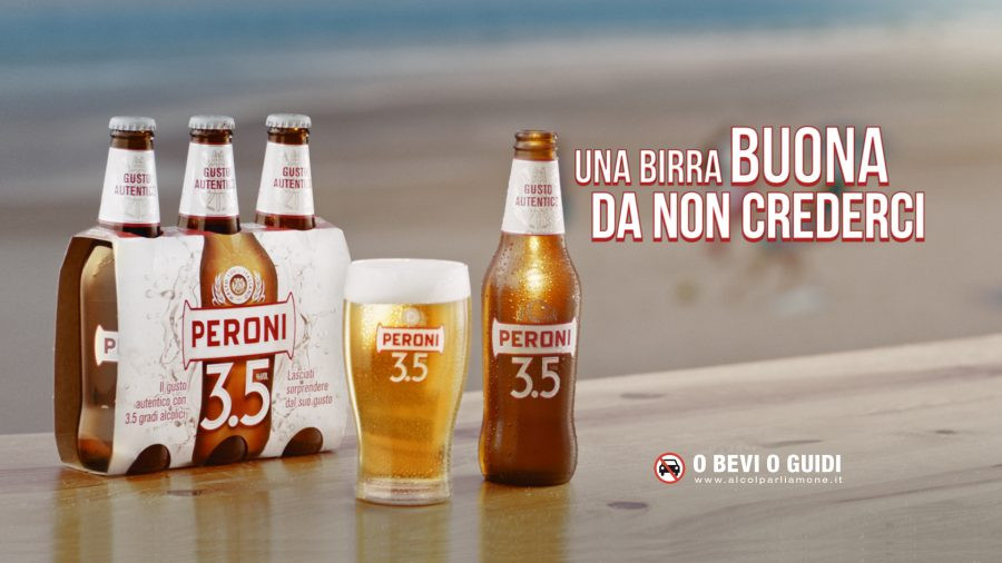 Saatchi & Saatchi firma il commercial per la Peroni 3.5 on air da ieri fino alla prima di agosto